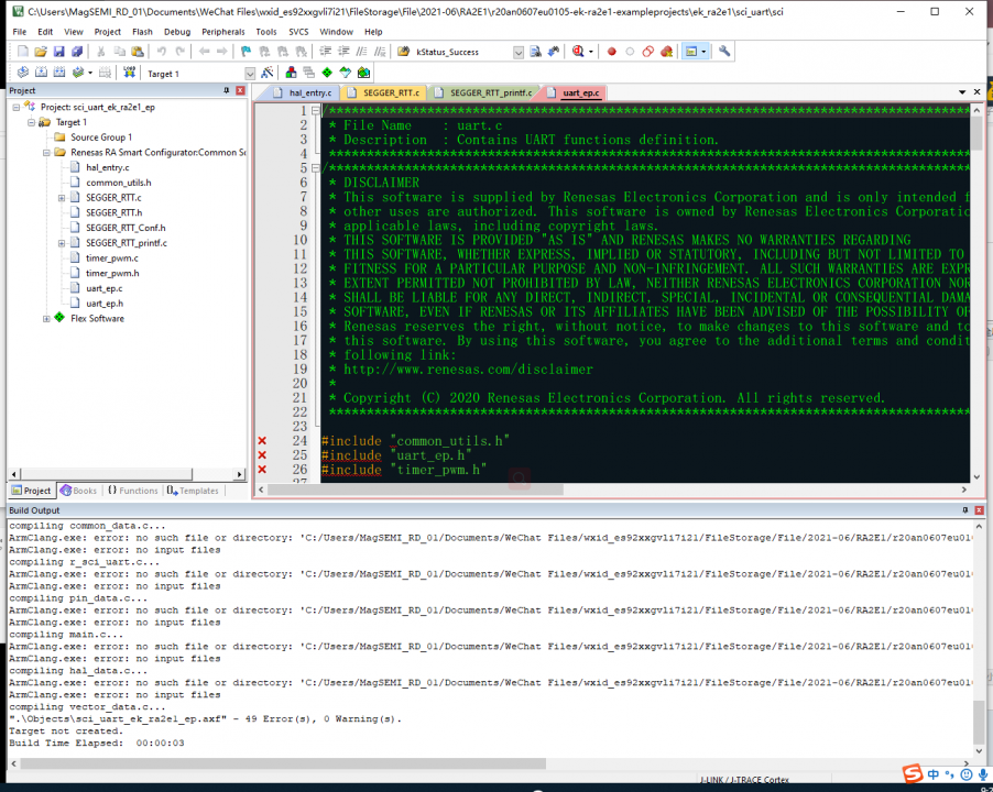 Building the Renesas MCU Development Environment: A Pitfall Experience
