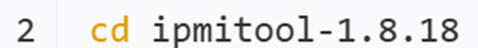 Installation of ipmitool on Linux Systems