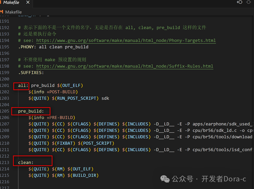 Jieli Visualization SDK - Compiling with Makefile and Firmware Output