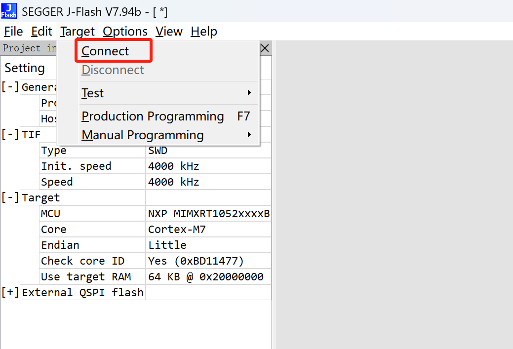 How to Change the Flashloader of JLink