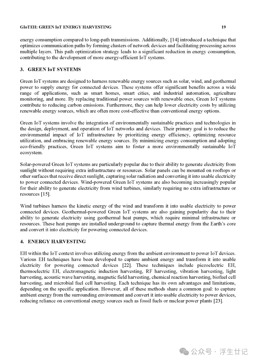 Notes | Green IoT Energy Harvesting Technology (GIoTEH)