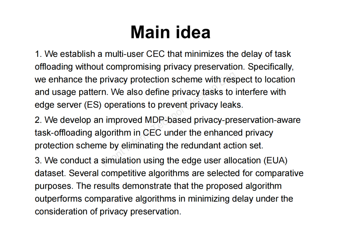 Jing Chao and Xu Jianwu: A Privacy-Preservation-Aware Delay Optimization Task Offloading Algorithm for Collaborative Edge Computing