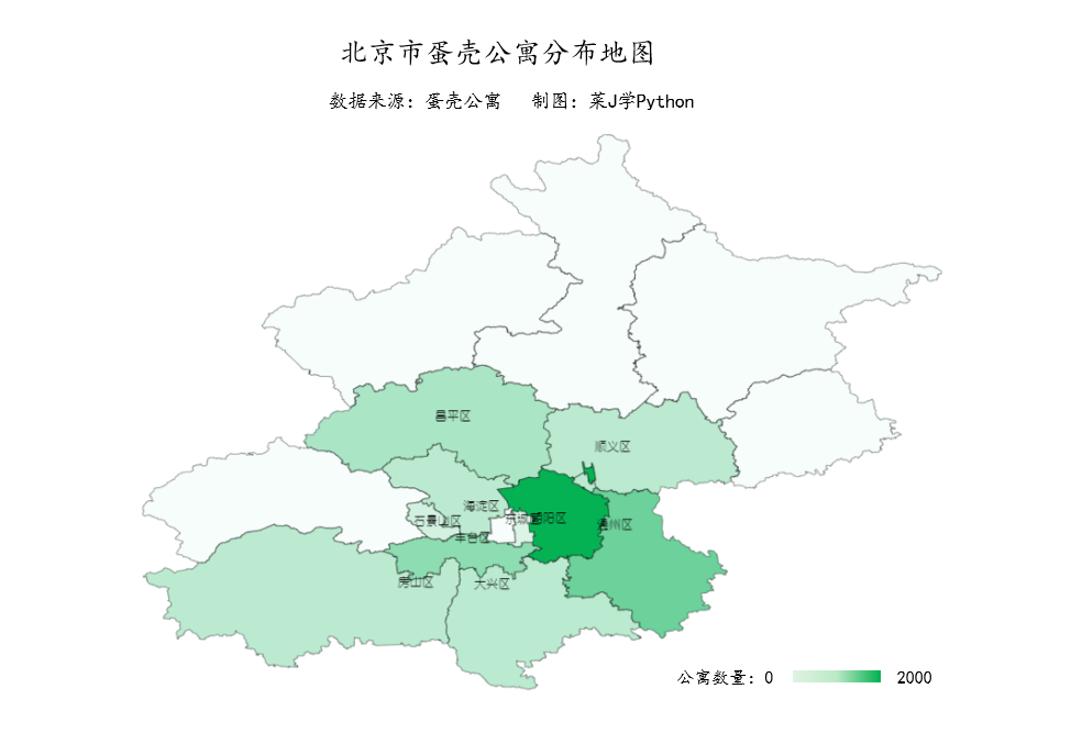 Analyzing Rental Data of Eggshell Apartments in Beijing Using Python
