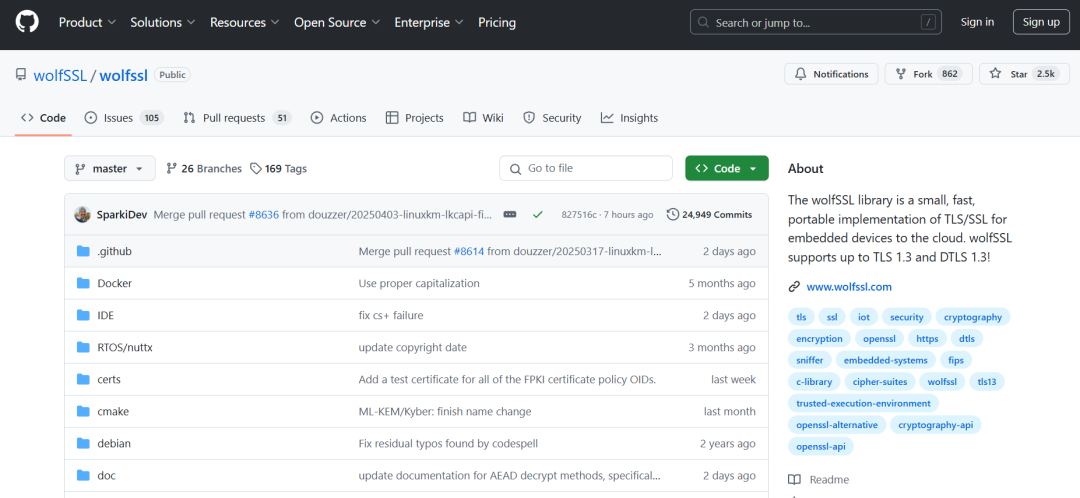 wolfSSL: A Lightweight Security Choice, An SSL/TLS Framework Designed for Embedded Environments