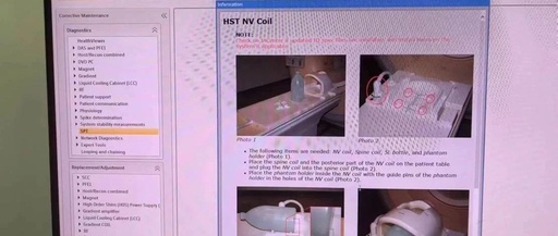 Philips MRI Multive 1.5T Coil Channel Selection and Testing