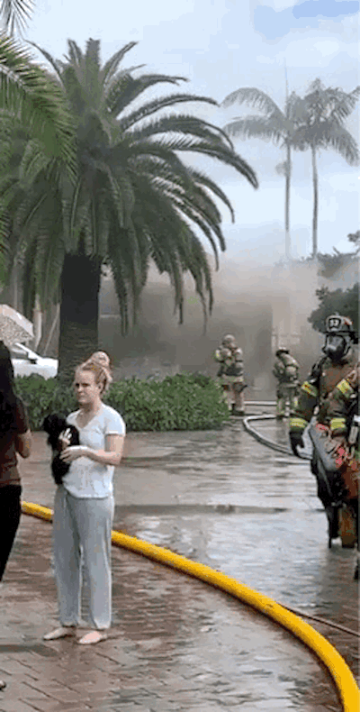 Porsche Taycan Catches Fire and Explodes in the U.S.: Scene in Ruins, Official Investigation Underway