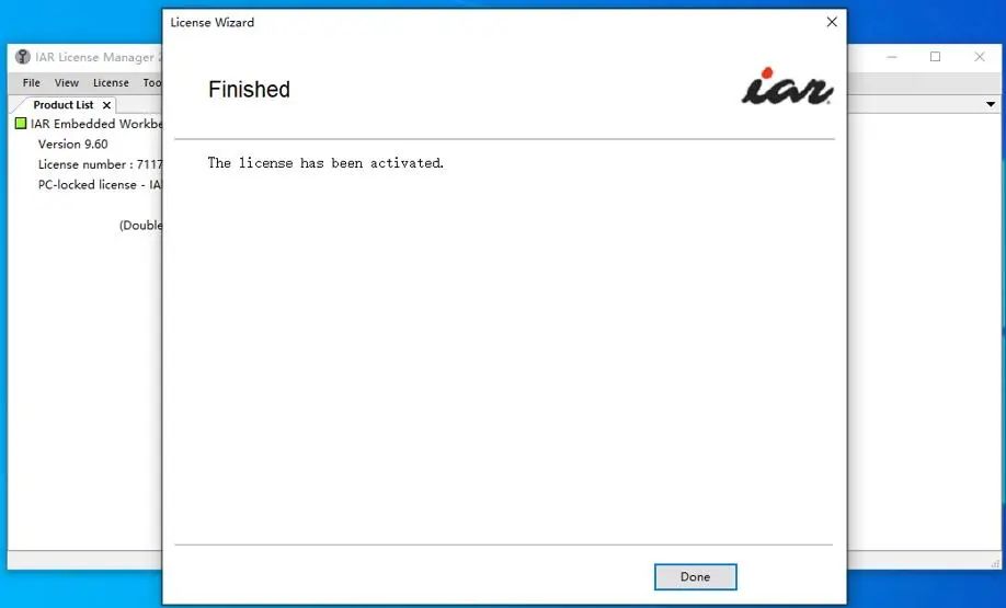 Installation Guide for IAR Embedded Workbench for ARM v9.60.3