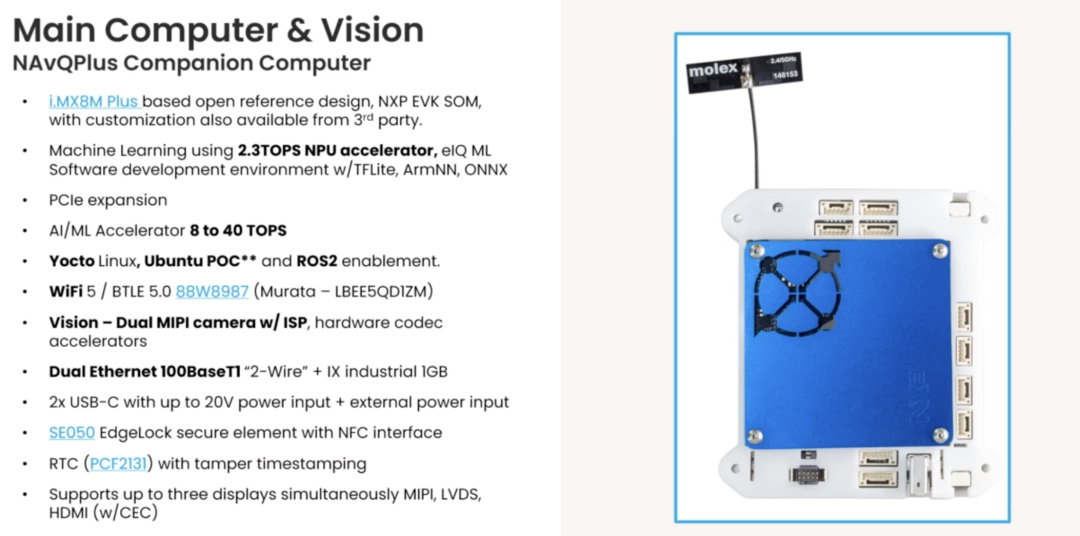 NXP Mobile Robot Solutions: Edge Processing, Power, Sensors, and Communication