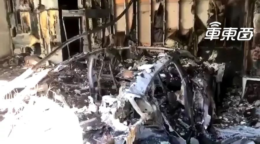 Porsche Taycan Catches Fire and Explodes in the U.S.: Scene in Ruins, Official Investigation Underway