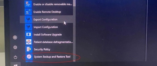 Philips Nuclear Magnetic MULTIVA_1.5TXD Backup and Recovery Software