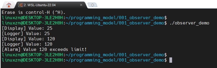 Embedded Programming Model | Observer Pattern