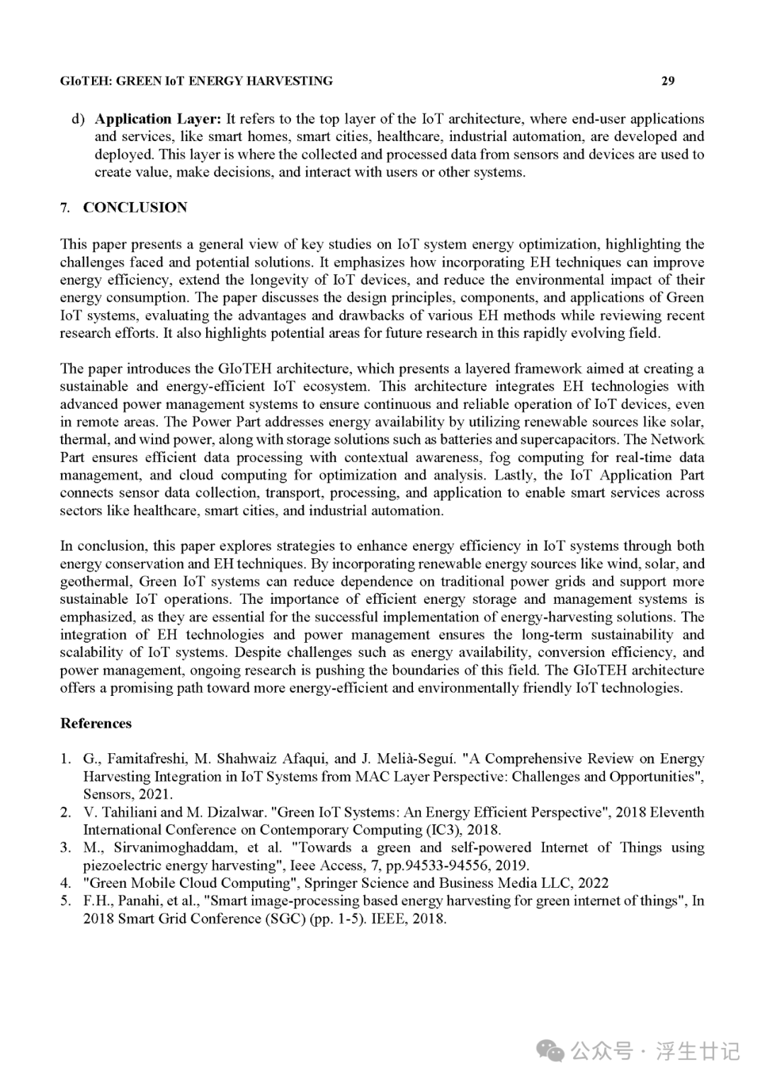 Notes | Green IoT Energy Harvesting Technology (GIoTEH)
