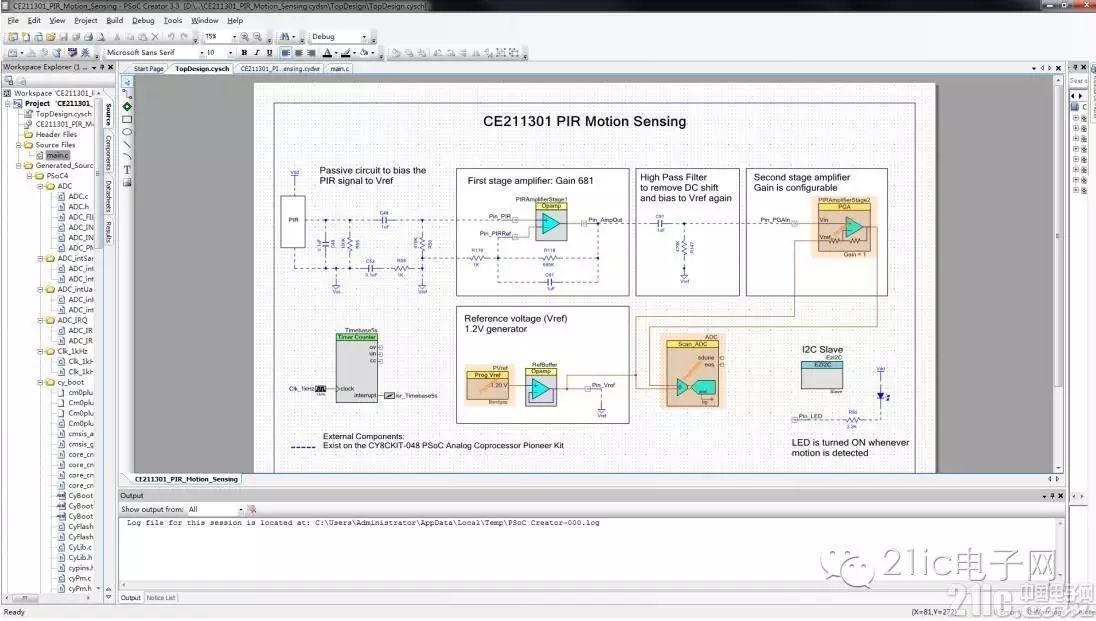 Multi-Sensor Embedded IoT Programmable Analog SoC