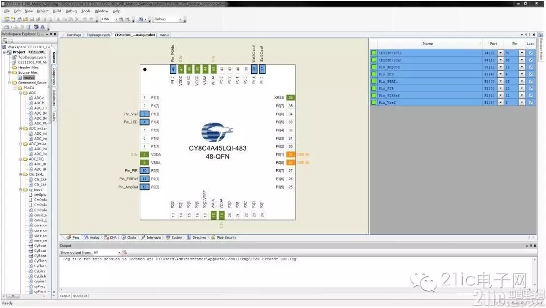 Multi-Sensor Embedded IoT Programmable Analog SoC