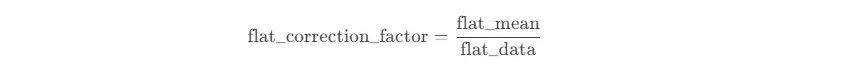 MATLAB-Based Simplified Flat Field Correction (FFC)