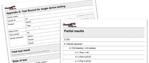 Release of EtherCAT Conformance Test Tool Version 2.3