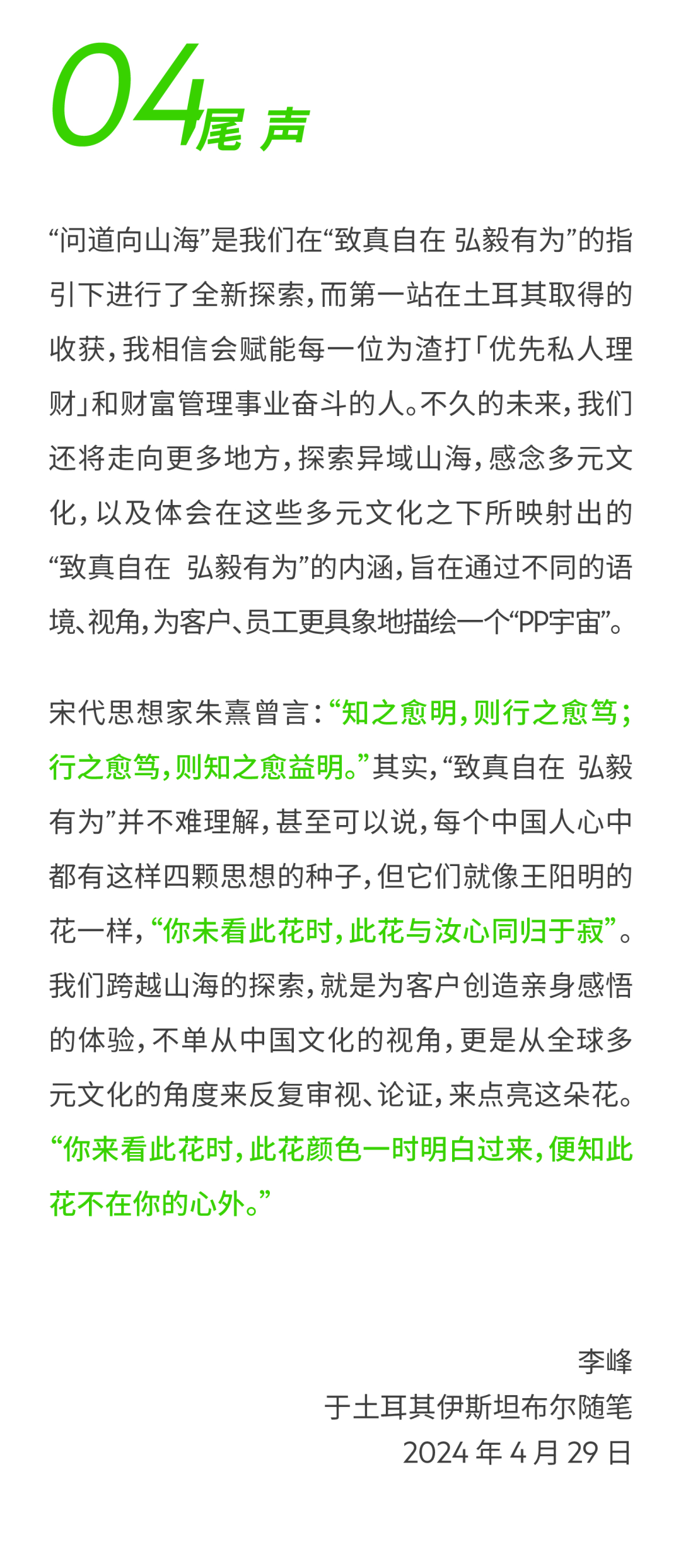 Standard Chartered Li Feng: Reflections on Turkey