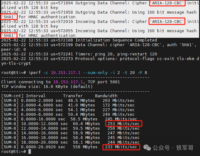 Performance Comparison of Different Encryption Algorithms in OpenVPN