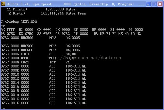 Setting Up an Assembly Language Development Environment on Windows 10 (Using DOSBOX and MASM32)