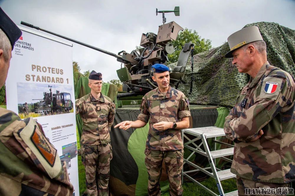 Modernization Upgrade of the French Army's PROTEUS Anti-Drone System with a 20mm Anti-Aircraft Gun