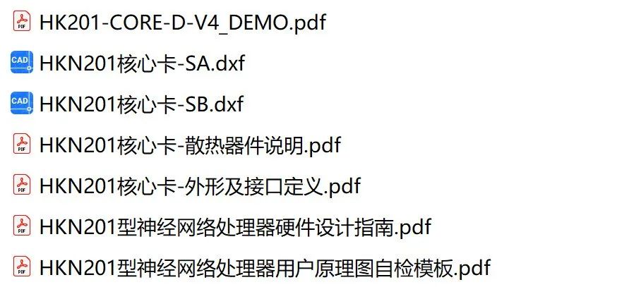 Xiangteng NPU Chip - Core Board Hardware Design Reference Materials Compilation