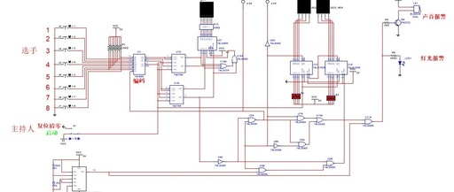 279. Digital Eight-Channel Quiz Timer Based on Multisim