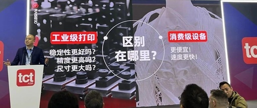 Photos of Presentations by Leading Figures in 3D Printing