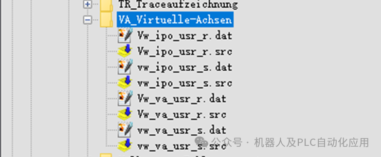 VASS 06 Virtual Axis Folder Description
