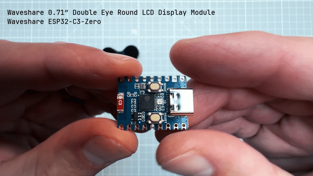 Transform Your Device into a Cute Companion! Creating Adorable Eyes with ESP32 and LCD
