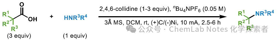 Electrocatalytic Decarboxylation Csp3–N Coupling: Baran Team's Excellent Preparation of Aryl N-Tert-alkyl Derivatives