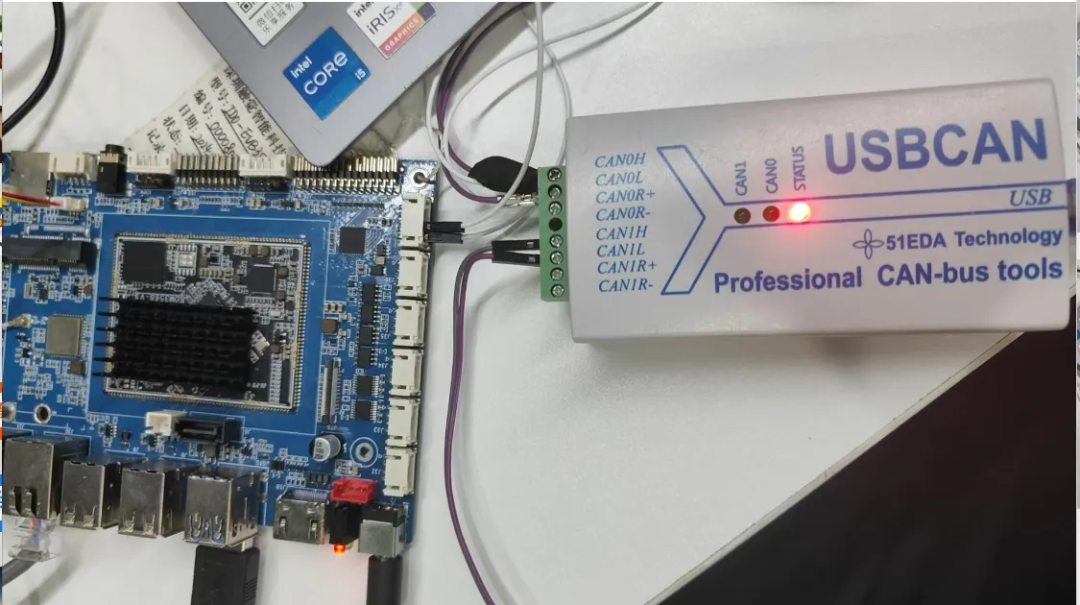Testing Methods for CAN Bus on Linux Development Boards: Demonstration with the Haptic Intelligence RK3568 Development Board