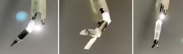 3-Millimeter Diameter Micro Magnetic-Controlled Robot Simulates Surgeons' Dexterous Movements