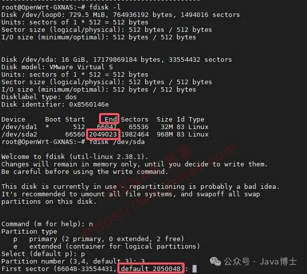 OpenWrt Disk Expansion Tutorial Supporting Two Modes