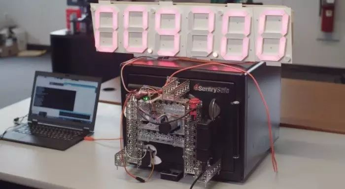 Terrifyingly Ingenious: DIY Robot Opens Safe in Just 15 Minutes