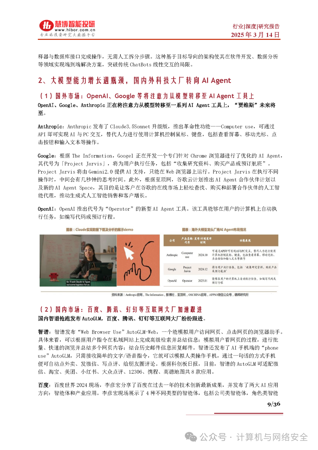AI Agent Industry Research Report