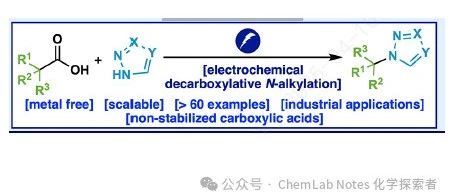 Electrocatalytic Decarboxylation Csp3–N Coupling: Baran Team's Excellent Preparation of Aryl N-Tert-alkyl Derivatives