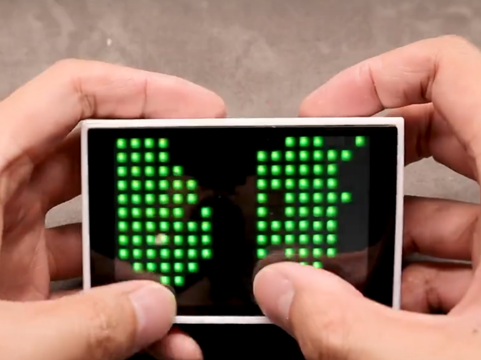 Open Source | Hezhao ESP32 Development Board + WS2812 + Touch Screen, DIY Creative "Pixel Box", and Let ChatGPT Write Code!