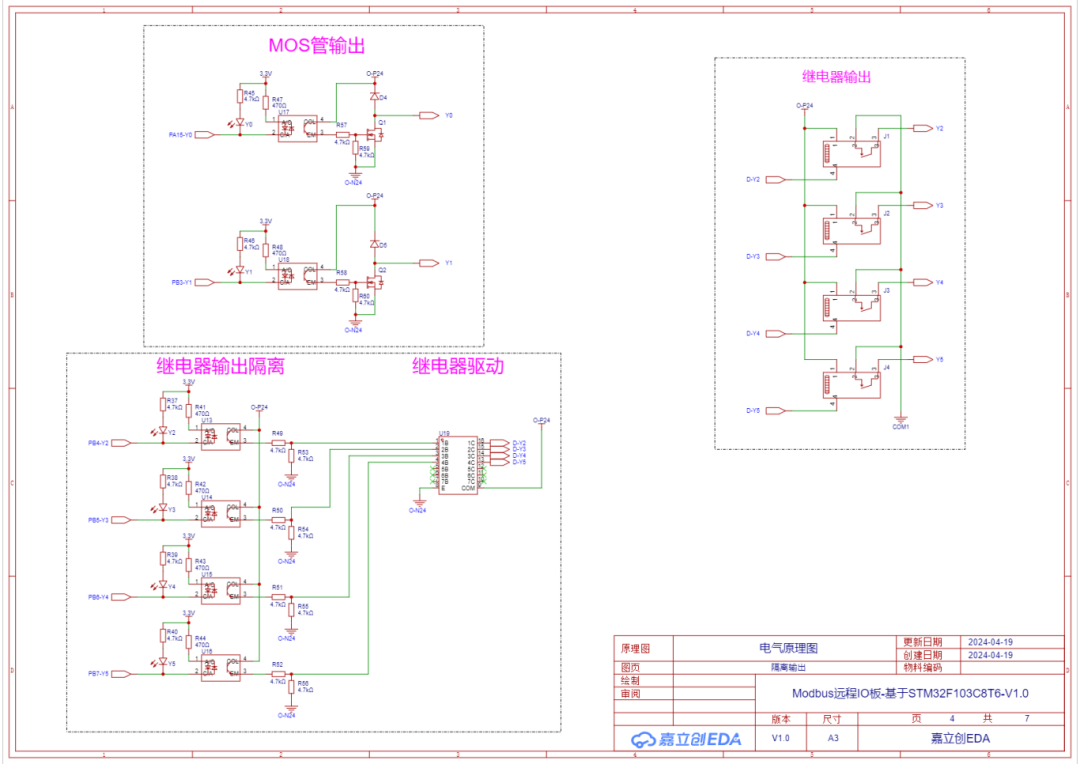 Creating an Open Source Modbus Remote I/O Board with Free PCB!