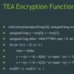 Simple and Efficient Encryption Algorithm TEA Implementation in Go