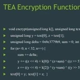 Simple and Efficient Encryption Algorithm TEA Implementation in Go