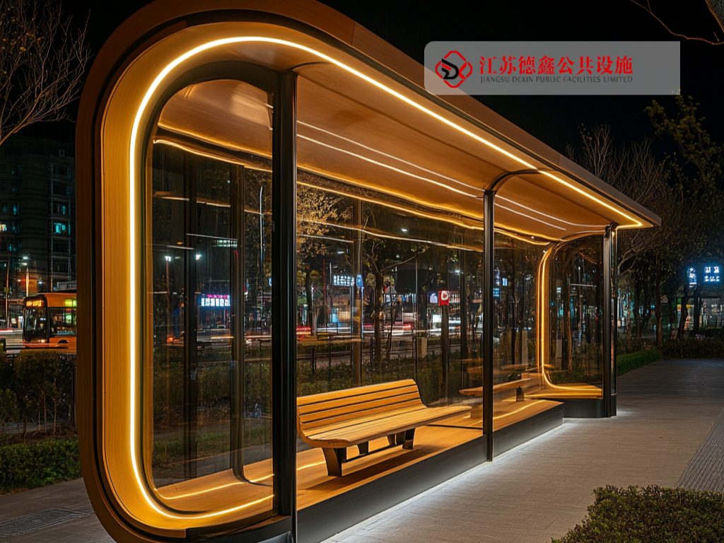 IoT and Solar Energy Reshape Urban Mobility: Jiangsu Dexin's Smart Bus Shelters Initiate a New Paradigm in City Life