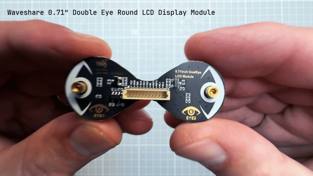 Transform Your Device into a Cute Companion! Creating Adorable Eyes with ESP32 and LCD