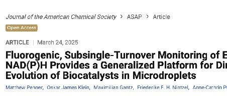 Fluorescent Subsingle Turnover Monitoring of Enzymatic Reactions Provides a Universal Platform for Directed Ultra-High-Throughput Screening
