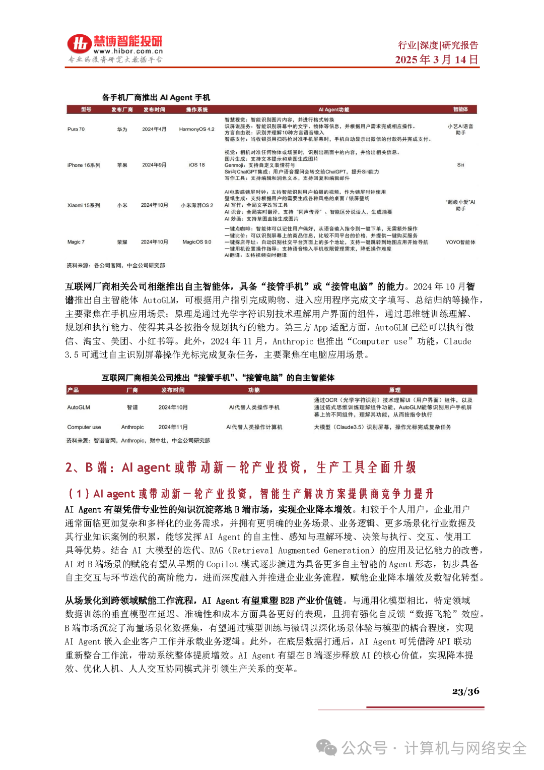 AI Agent Industry Research Report