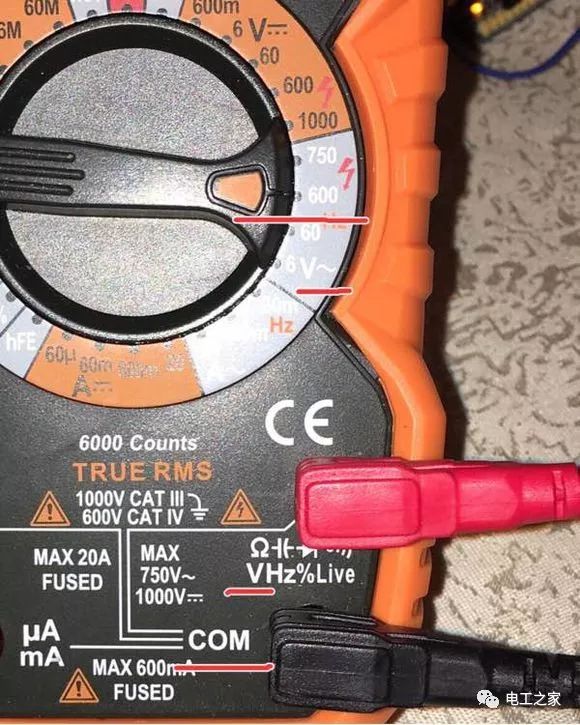 How to Use a Multimeter to Measure and Distinguish Between Voltage, Neutral, and Live Wires