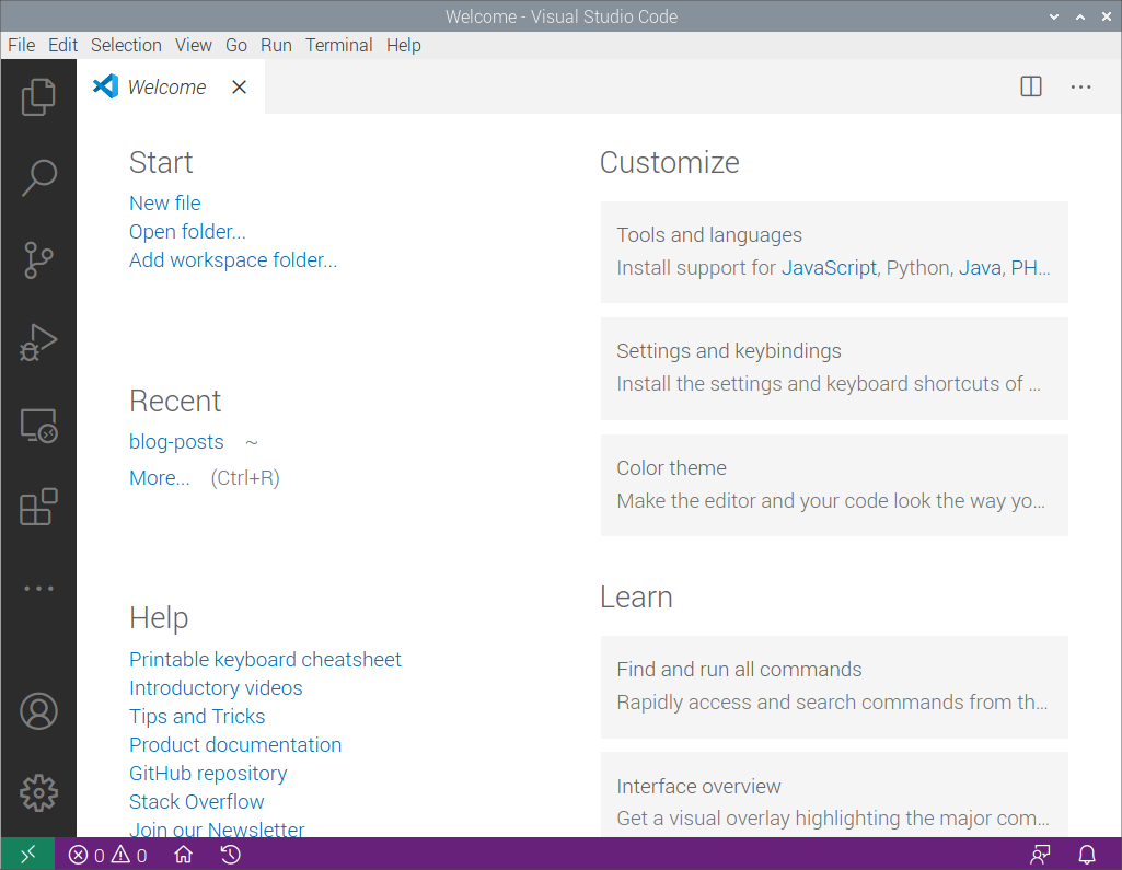 Raspberry Pi Now Supports Visual Studio Code!