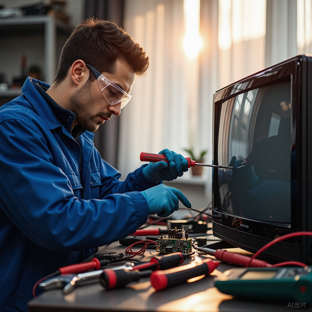 TV Black Screen? Troubleshoot in 3 Categories (with Circuit Board Testing Diagrams)