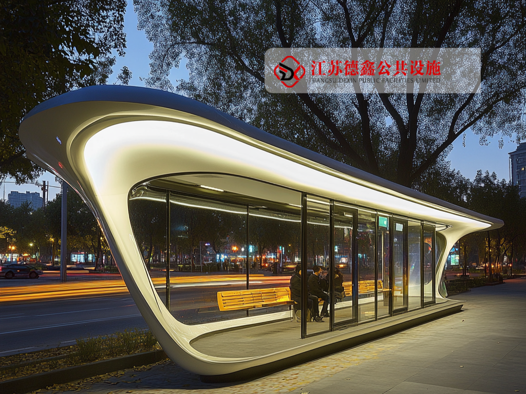 IoT and Solar Energy Reshape Urban Mobility: Jiangsu Dexin's Smart Bus Shelters Initiate a New Paradigm in City Life