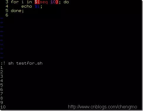Examples of Control Statements in Linux Shell